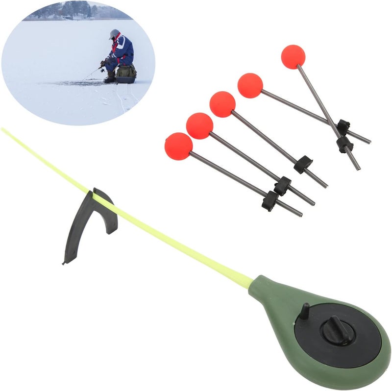 Topyond 5pcs Portable Winter Ice Fishing Rod Pole Tip for Outdoor Winter Fishing Tackle Auxiliary Equipment - Image 5